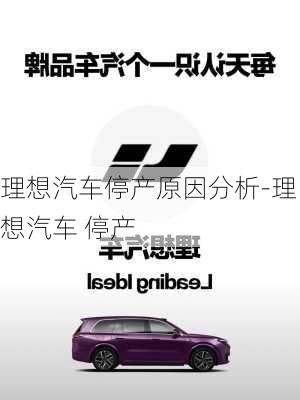 理想汽車停產(chǎn)原因分析-理想汽車 停產(chǎn)