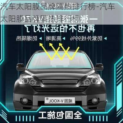 汽車太陽(yáng)膜品牌隔熱排行榜-汽車太陽(yáng)膜品牌隔熱排行榜