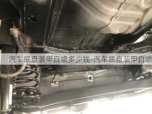 汽車底盤裝甲自噴多少錢-汽車底盤裝甲自噴