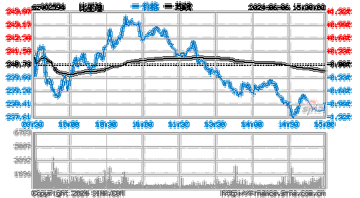 002954比亞迪股票價位-002594比亞迪股票行情