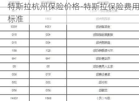 特斯拉杭州保險價格-特斯拉保險費用標準