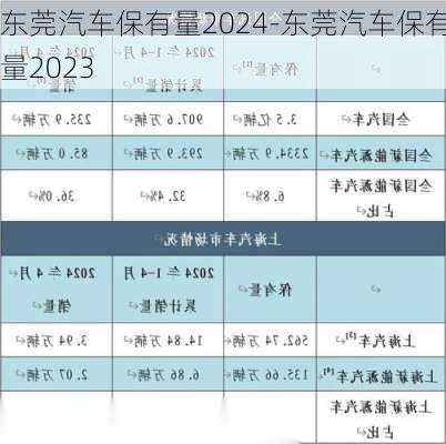 東莞汽車保有量2024-東莞汽車保有量2023