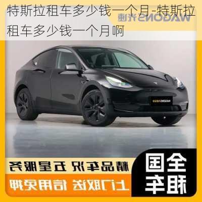 特斯拉租車多少錢一個月-特斯拉租車多少錢一個月啊