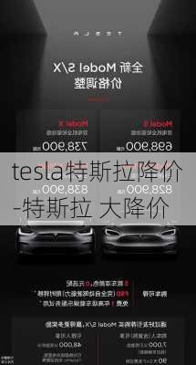 tesla特斯拉降價-特斯拉 大降價