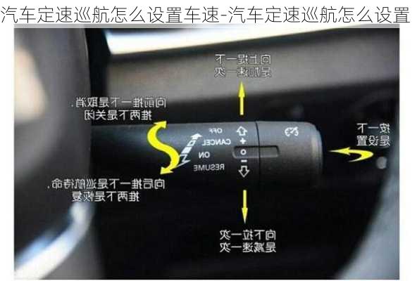 汽車定速巡航怎么設(shè)置車速-汽車定速巡航怎么設(shè)置