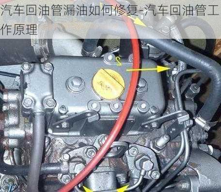 汽車回油管漏油如何修復(fù)-汽車回油管工作原理