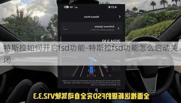 特斯拉如何開啟fsd功能-特斯拉fsd功能怎么啟動關閉