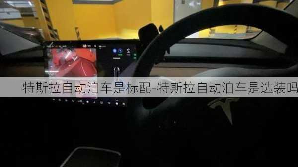 特斯拉自動泊車是標(biāo)配-特斯拉自動泊車是選裝嗎