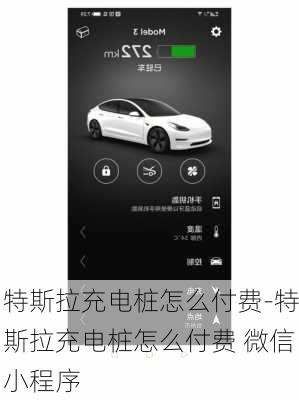 特斯拉充電樁怎么付費-特斯拉充電樁怎么付費 微信小程序