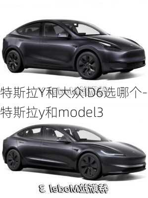 特斯拉Y和大眾ID6選哪個-特斯拉y和model3