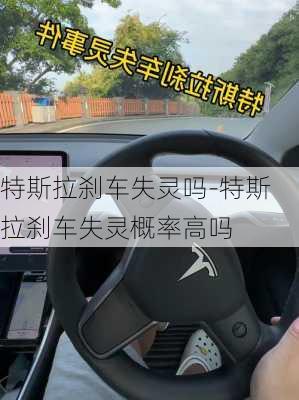 特斯拉剎車失靈嗎-特斯拉剎車失靈概率高嗎