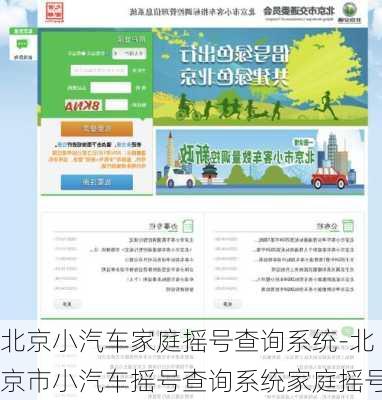 北京小汽車家庭搖號查詢系統(tǒng)-北京市小汽車搖號查詢系統(tǒng)家庭搖號