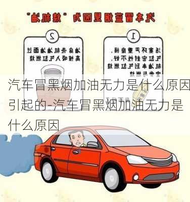 汽車(chē)冒黑煙加油無(wú)力是什么原因引起的-汽車(chē)冒黑煙加油無(wú)力是什么原因