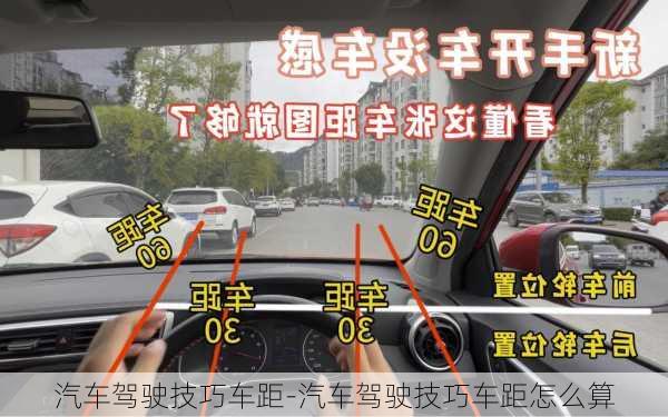 汽車(chē)駕駛技巧車(chē)距-汽車(chē)駕駛技巧車(chē)距怎么算