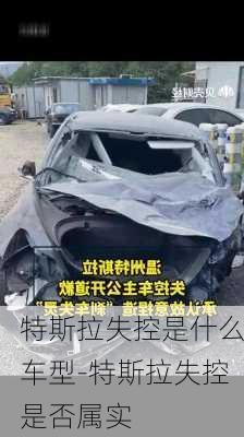 特斯拉失控是什么車型-特斯拉失控是否屬實(shí)