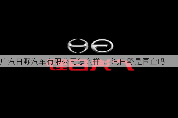 廣汽日野汽車有限公司怎么樣-廣汽日野是國企嗎