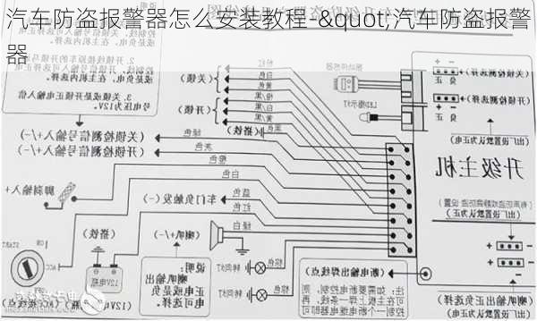 汽車防盜報(bào)警器怎么安裝教程-