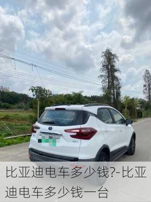 比亞迪電車多少錢?-比亞迪電車多少錢一臺