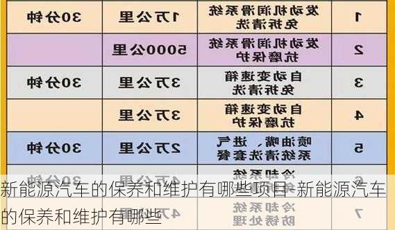 新能源汽車的保養(yǎng)和維護有哪些項目-新能源汽車的保養(yǎng)和維護有哪些