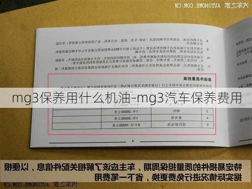 mg3保養(yǎng)用什么機(jī)油-mg3汽車(chē)保養(yǎng)費(fèi)用