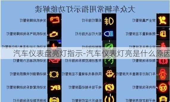 汽車儀表盤亮燈指示-汽車儀表燈亮是什么原因