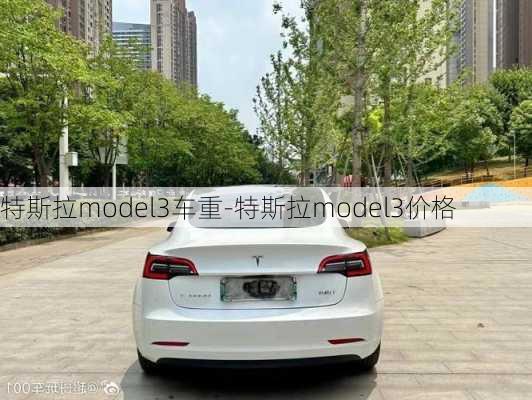 特斯拉model3車重-特斯拉model3價格