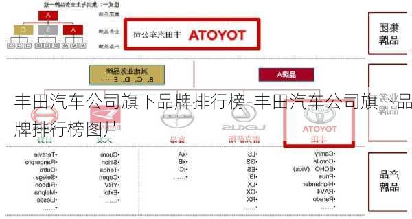 豐田汽車公司旗下品牌排行榜-豐田汽車公司旗下品牌排行榜圖片