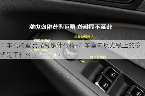 汽車駕駛室反光鏡是什么鏡-汽車室內反光鏡上的按鈕是干什么的