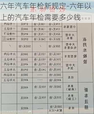 六年汽車年檢新規(guī)定-六年以上的汽車年檢需要多少錢