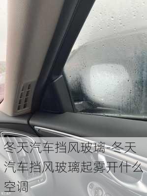 冬天汽車擋風(fēng)玻璃-冬天汽車擋風(fēng)玻璃起霧開什么空調(diào)