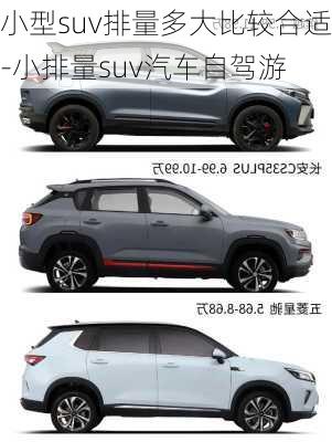 小型suv排量多大比較合適-小排量suv汽車自駕游