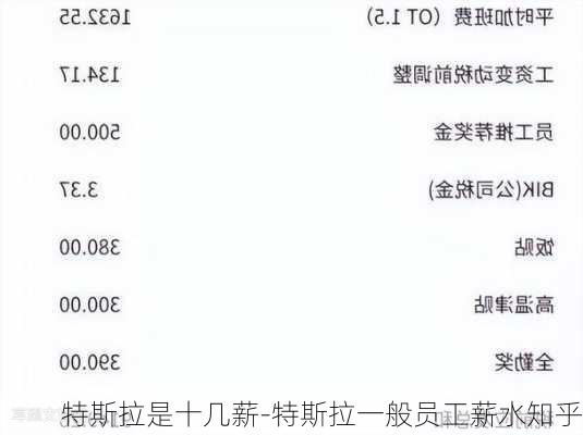 特斯拉是十幾薪-特斯拉一般員工薪水知乎