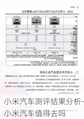 小米汽車測評結(jié)果分析-小米汽車值得去嗎