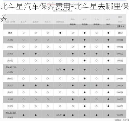北斗星汽車保養(yǎng)費用-北斗星去哪里保養(yǎng)