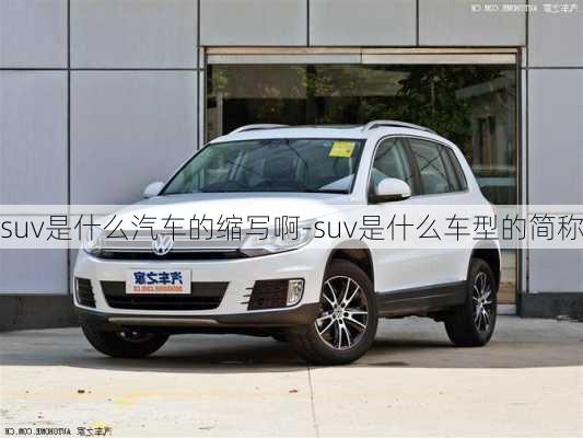 suv是什么汽車的縮寫啊-suv是什么車型的簡稱