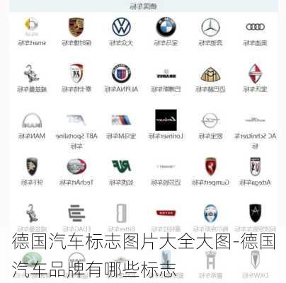 德國汽車標志圖片大全大圖-德國汽車品牌有哪些標志