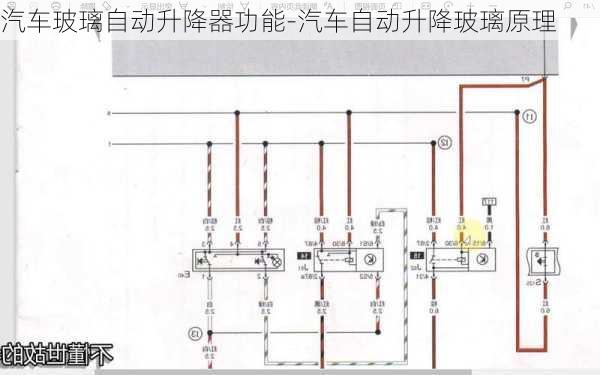 汽車玻璃自動升降器功能-汽車自動升降玻璃原理