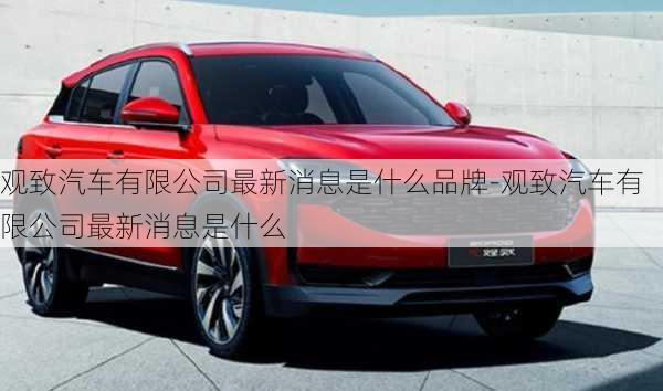 觀致汽車有限公司最新消息是什么品牌-觀致汽車有限公司最新消息是什么