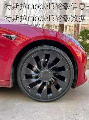 特斯拉model3輪轂信息-特斯拉model3輪轂數(shù)據(jù)