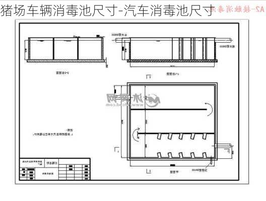 豬場車輛消毒池尺寸-汽車消毒池尺寸