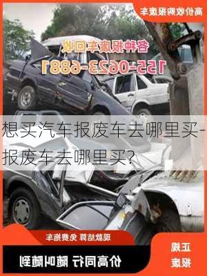 想買汽車報廢車去哪里買-報廢車去哪里買?