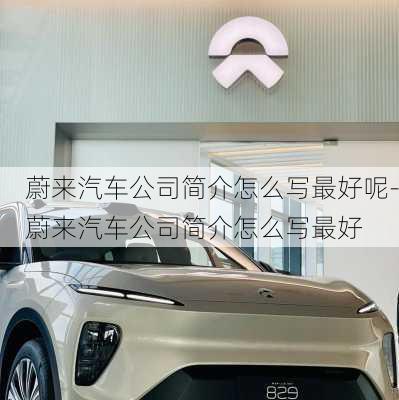 蔚來(lái)汽車(chē)公司簡(jiǎn)介怎么寫(xiě)最好呢-蔚來(lái)汽車(chē)公司簡(jiǎn)介怎么寫(xiě)最好