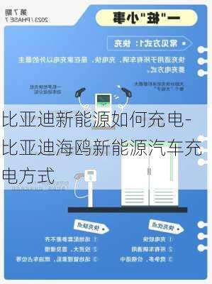 比亞迪新能源如何充電-比亞迪海鷗新能源汽車充電方式