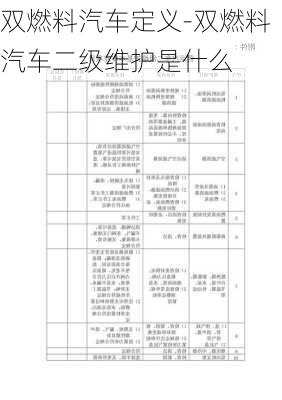 雙燃料汽車定義-雙燃料汽車二級(jí)維護(hù)是什么