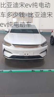 比亞迪宋ev純電動(dòng)車多少錢(qián)-比亞迪宋ev純電動(dòng)車