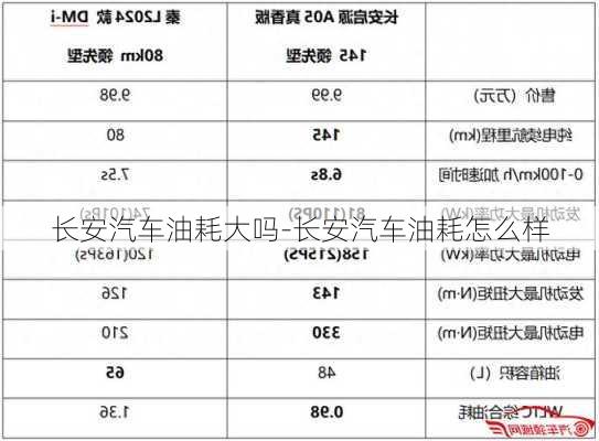 長(zhǎng)安汽車油耗大嗎-長(zhǎng)安汽車油耗怎么樣