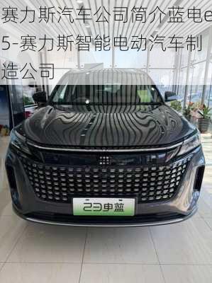 賽力斯汽車公司簡介藍電e5-賽力斯智能電動汽車制造公司