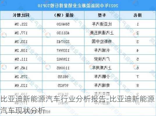 比亞迪新能源汽車行業(yè)分析報告-比亞迪新能源汽車現(xiàn)狀分析