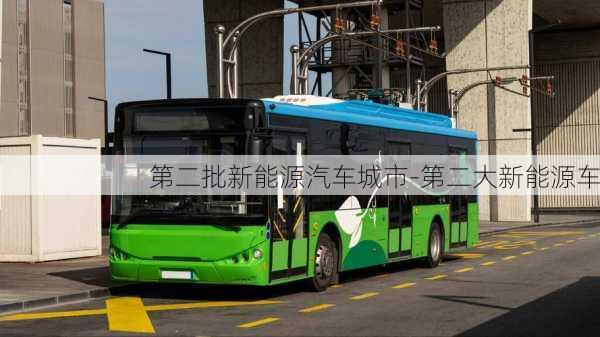 第二批新能源汽車城市-第二大新能源車