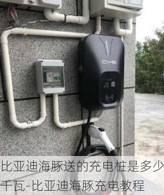 比亞迪海豚送的充電樁是多少千瓦-比亞迪海豚充電教程